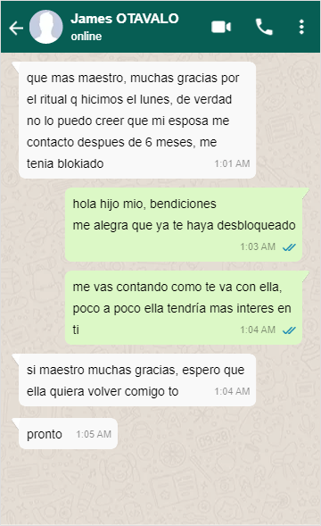 whatsapp ecuador